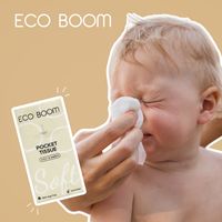 Eco Boom Virgin Pulp Pocket Tissues - Single Pack